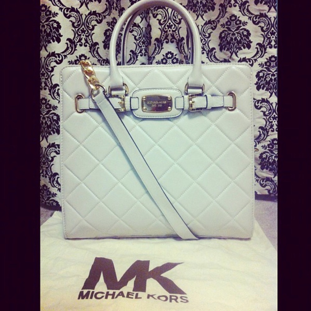 Michael Kors Quilted Hamilton Bag